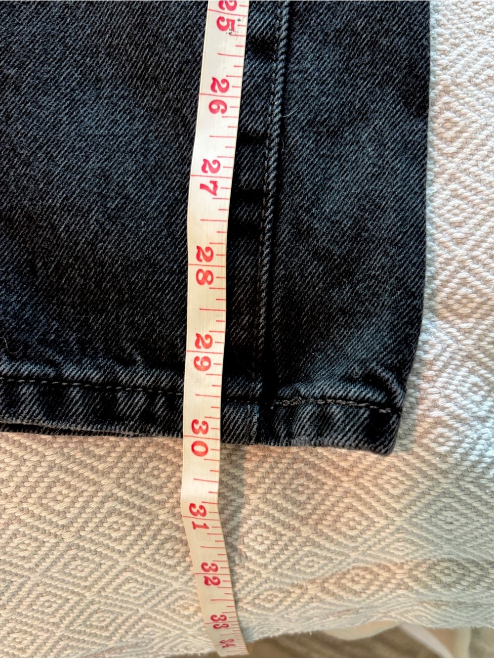 Levi's '94 Baggy Wide Leg Jeans in Washed Black - Picture 4 of 4